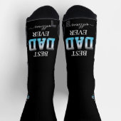 Der beste Vater je nach Foto Vatertag Socken (Oben)