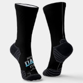 Der beste Vater je nach Foto Vatertag Socken (Gewinkelt)