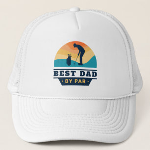 Der beste Vater je Retro Vathers Day Truckerkappe