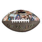 Der beste Vater je Vatertag Football (Vorderseite)