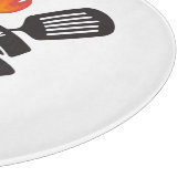 Der beste Vater je Vatertag Individuelle Name Schneidebrett (Ecke)