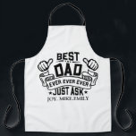 Der beste Vater je Vatertag Papa nur Vater T-Sh Ge Schürze<br><div class="desc">Der beste Vater je Vatertag Papa Fragte nur Vater</div>