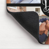 Der beste Vater je Vier-Foto-Maus-Pad Mousepad (Ecke)