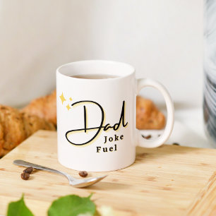 Der beste Vater Joke Fuel Moderne und lustige Vate Kaffeetasse