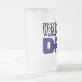 Der beste Vater-mattierte Tasse der Welt (Mittel)