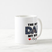 "Der beste Vater meiner Rock-Liebe immer" Grafik Kaffeetasse (VorderseiteRechts)
