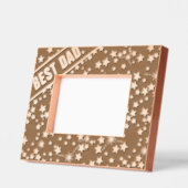 Der beste Vater Niedlich Star Cool Spaß Himmelfahr Geätzte Rahmen (Links)