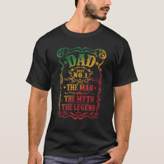 Der beste Vater Nr. 1 Der Mythos der Lagune T-Shirt