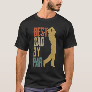 Der beste Vater Par Golf für Herren Vatertag T-Shirt