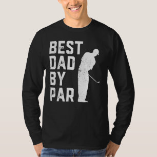 Der beste Vater Par Golf für Herren Vatertag T-Shirt
