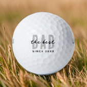 Der beste Vater seit 20XX Moderne, einfach und gün Golfball