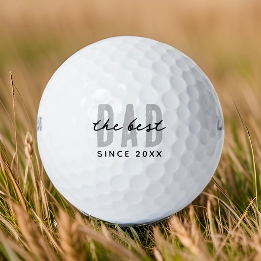 Der beste Vater seit 20XX Moderne, einfach und gün Golfball