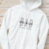 Der beste Vater seit 20XX Moderne, einfach und gün Hoodie