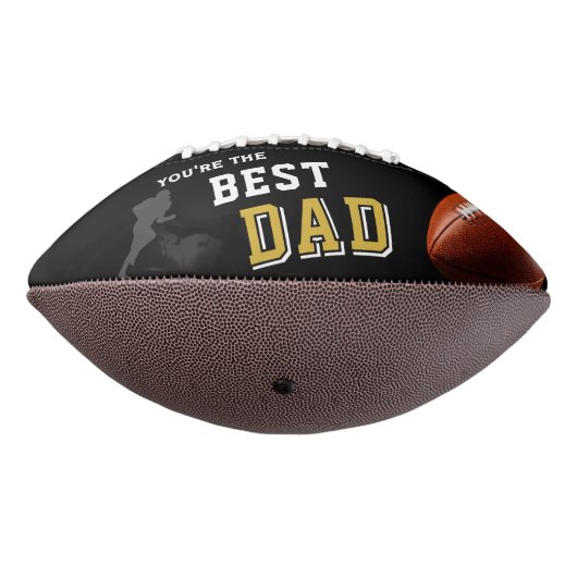 Der beste Vater Silhouette Pater Keepake Football (Gedreht 270)