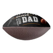Der beste Vater Silhouette Pater Keepake Football (Gedreht 90)