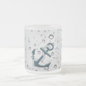 Der BESTE VATER sinkender Anker SEEWELT Mattglastasse (Mittel)