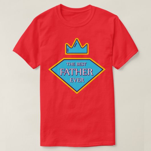 der beste Vater T-Shirt (Design vorne)