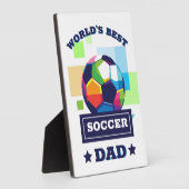 Der beste Vater-Tag der Welt Fotoplatte (Seite)