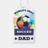 Der beste Vater-Tag der Welt Geschenkanhänger (Vorderseite)