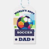 Der beste Vater-Tag der Welt Geschenkanhänger (Rückseite)