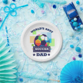 Der beste Vater-Tag der Welt Pappteller (Party)