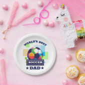 Der beste Vater-Tag der Welt Pappteller (Party)