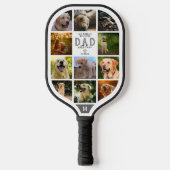 Der beste Vater-Tag der Welt Pickleball Schläger (Vorderseite)