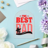 Der beste Vater überhaupt Acryleinladungen (Insitu (Hochzeit))