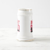 Der beste Vater überhaupt Bierglas (Mittel)