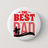 Der beste Vater überhaupt Button (Vorderseite)