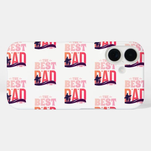 Der beste Vater überhaupt Case-Mate iPhone Hülle (Rückseite (Horizontal))