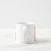 Der beste Vater überhaupt Espressotasse (Rückseite)