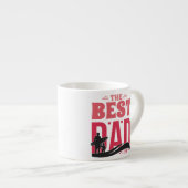 Der beste Vater überhaupt Espressotasse (Vorderseite Rechts)