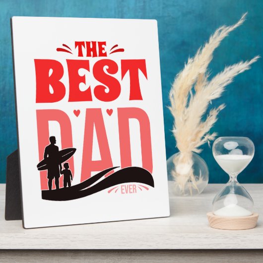 Der beste Vater überhaupt Fotoplatte (Seite)