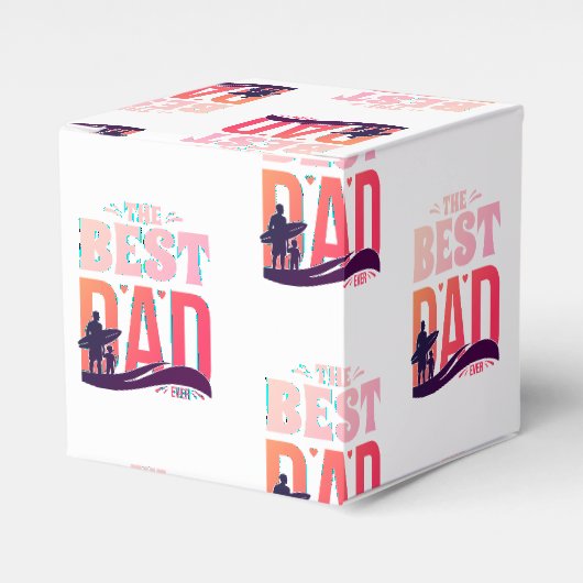 Der beste Vater überhaupt Geschenkschachtel (Vorderseite)