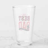 Der beste Vater überhaupt Glas (Rückseite)
