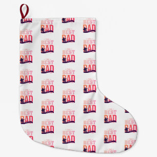 Der beste Vater überhaupt Großer Weihnachtsstrumpf