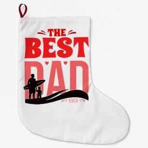 Der beste Vater überhaupt Großer Weihnachtsstrumpf