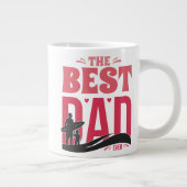 Der beste Vater überhaupt Jumbo-Tasse (Rechts)