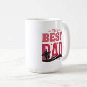 Der beste Vater überhaupt Kaffeetasse (VorderseiteRechts)