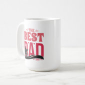 Der beste Vater überhaupt Kaffeetasse (Vorderseite Links)