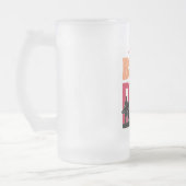 Der beste Vater überhaupt Mattglas Bierglas (Links)