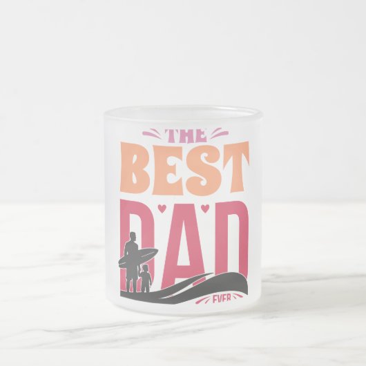 Der beste Vater überhaupt Mattglastasse (Mittel)