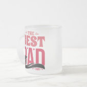 Der beste Vater überhaupt Mattglastasse (Vorderseite Links)