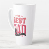 Der beste Vater überhaupt Milchtasse (Linke Ecke)