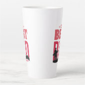 Der beste Vater überhaupt Milchtasse (Vorderseite)