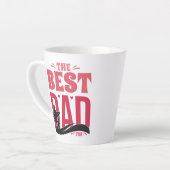 Der beste Vater überhaupt Milchtasse (Linke Ecke)