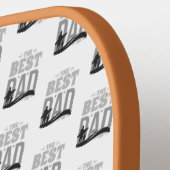 Der beste Vater überhaupt Pickleball Schläger (Linke Seite)