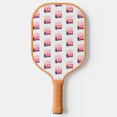 Der beste Vater überhaupt Pickleball Schläger (Rückseite)