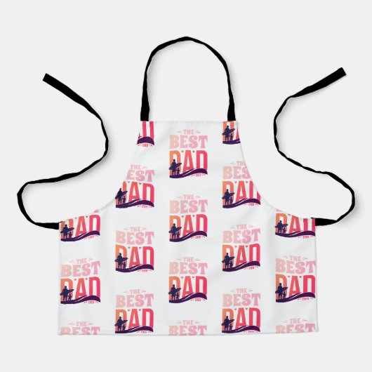 Der beste Vater überhaupt Schürze (Vorderseite)